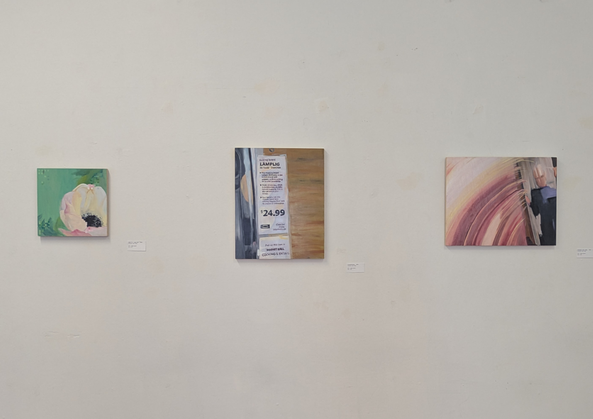 On What We Dwell installation at Little Raven Gallery, July 2026.